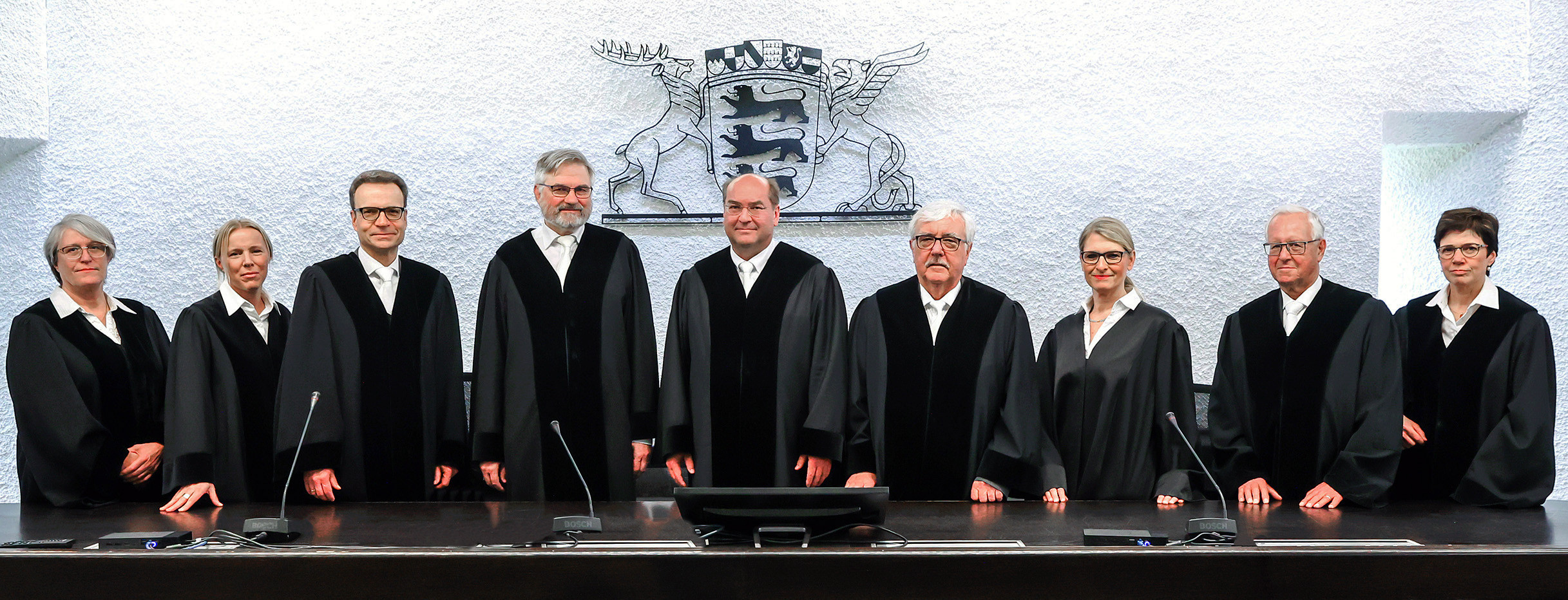 Gruppenbild der Richter am Verfassungsgerichtshof
