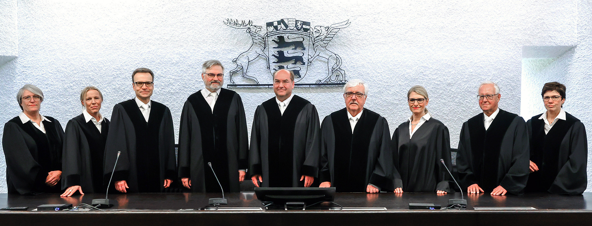Gruppenbild der Richter am Verfassungsgerichtshof